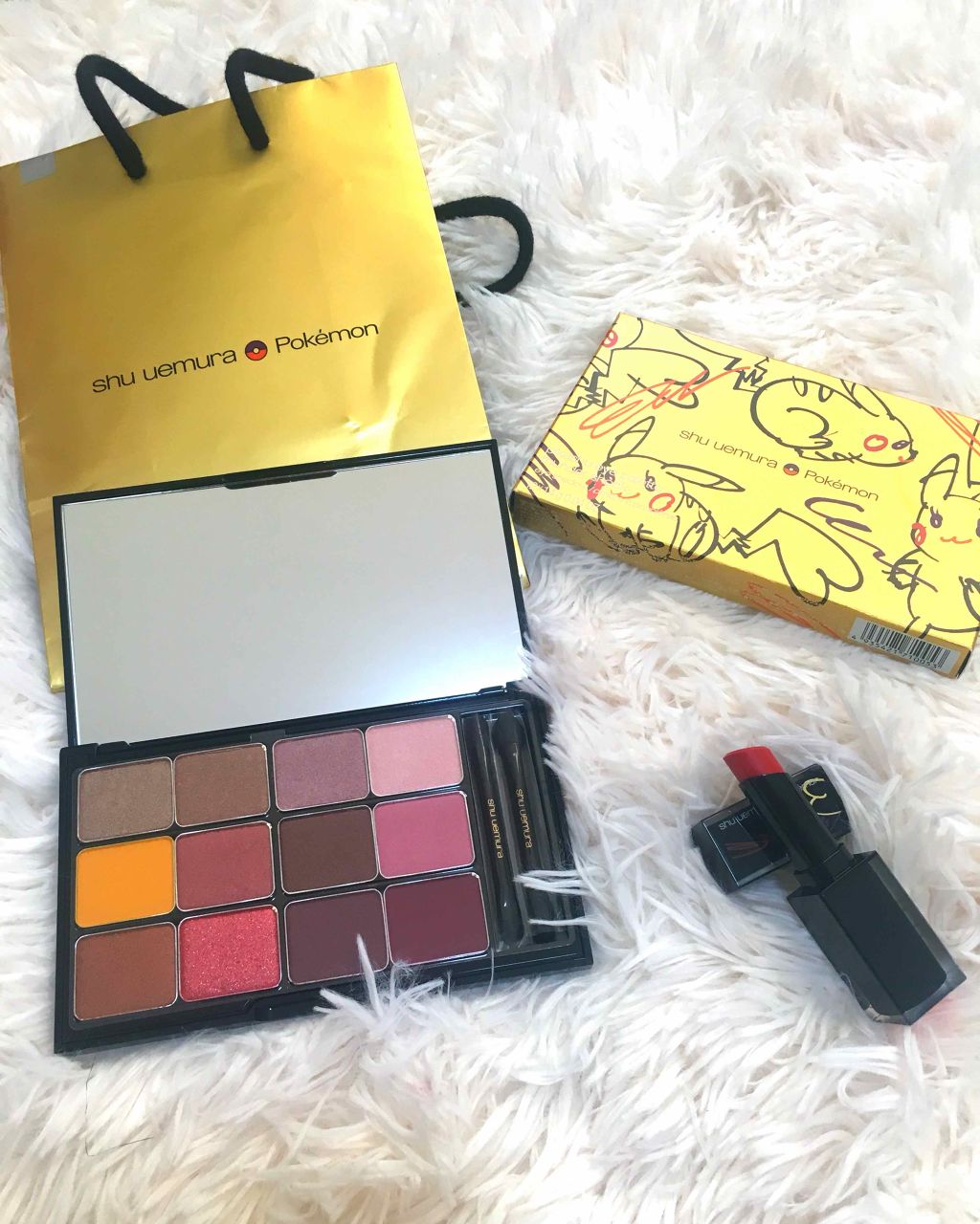 ピカシュウ アイ パレット‐サンダーショック/shu uemura/アイシャドウパレットを使ったクチコミ（1枚目）