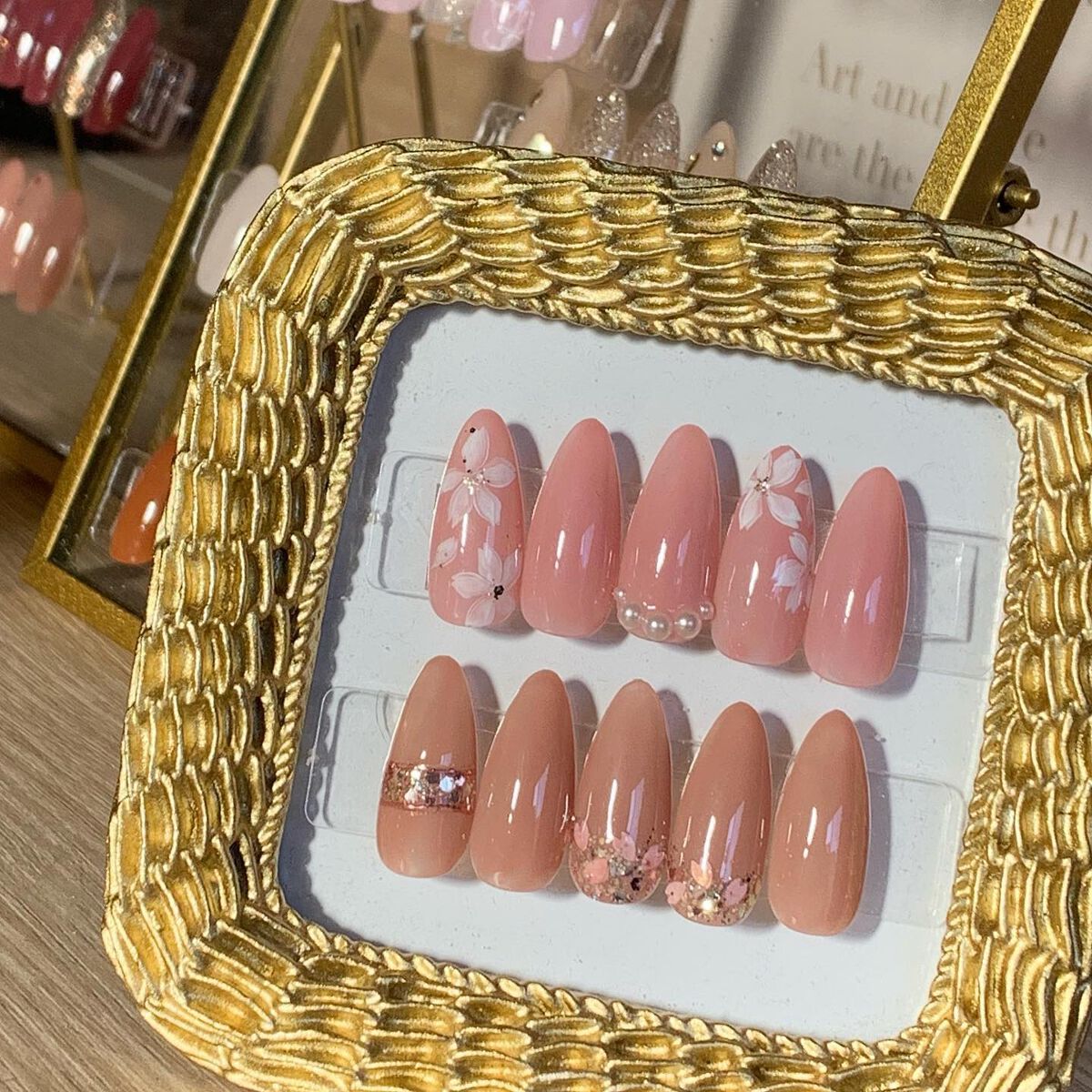 ネイルタウンジェル ティントグロスジェル /NAILTOWN/ジェルネイルを使ったクチコミ（1枚目）