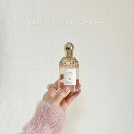 アクア アレゴリア ローザ ロッサ/GUERLAIN/香水(レディース)を使ったクチコミ(1枚目)