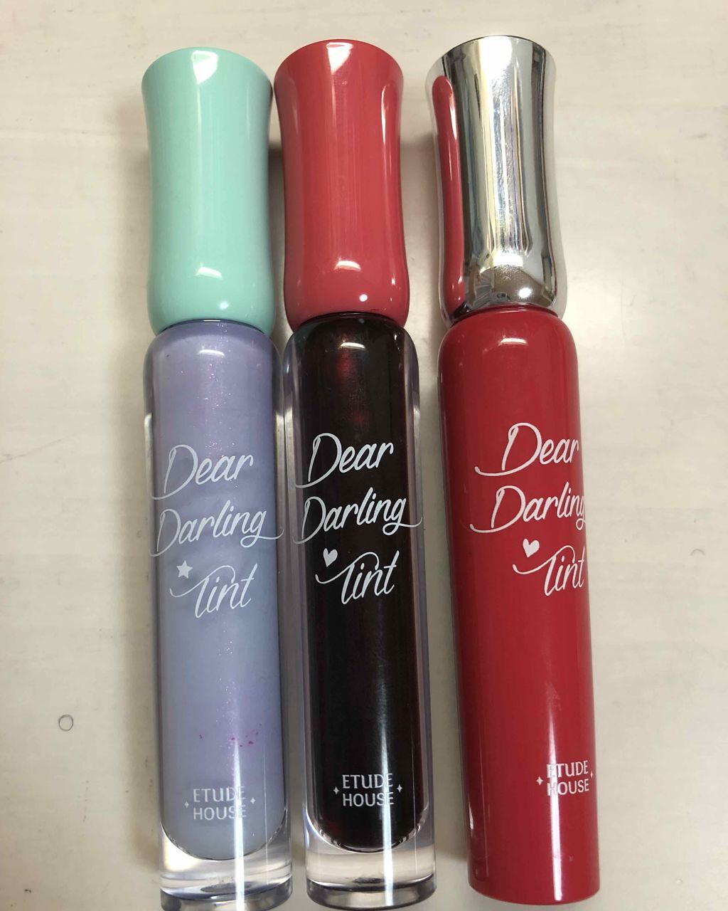ディアダーリン ウォータージェルティント/ETUDE/リップティントを使ったクチコミ（3枚目）