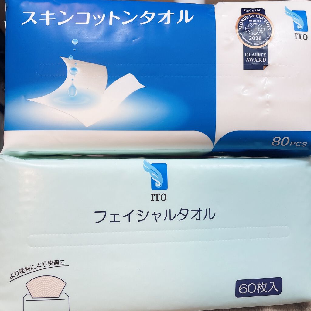 ITOフェイシャルタオル/ITO/クレンジングタオルを使ったクチコミ（1枚目）