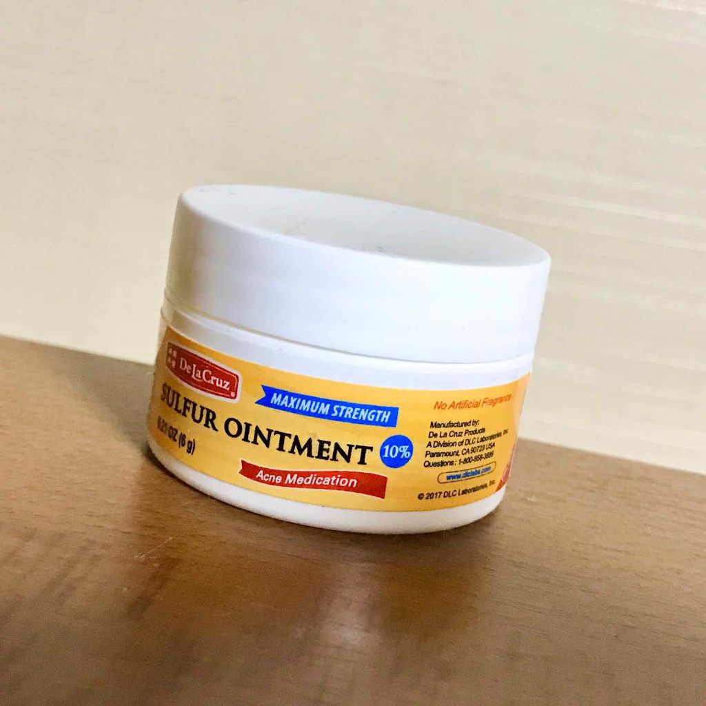 SULFUR OINTMENT/De La Cruz/その他スキンケアを使ったクチコミ（1枚目）