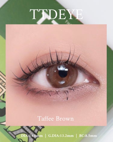 Taffee Brown/TTDeye/カラーコンタクトレンズを使ったクチコミ（5枚目）