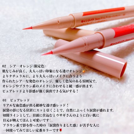 3wayスリムアイルージュライナー/キャンメイク/リキッドアイライナーを使ったクチコミ(4枚目)