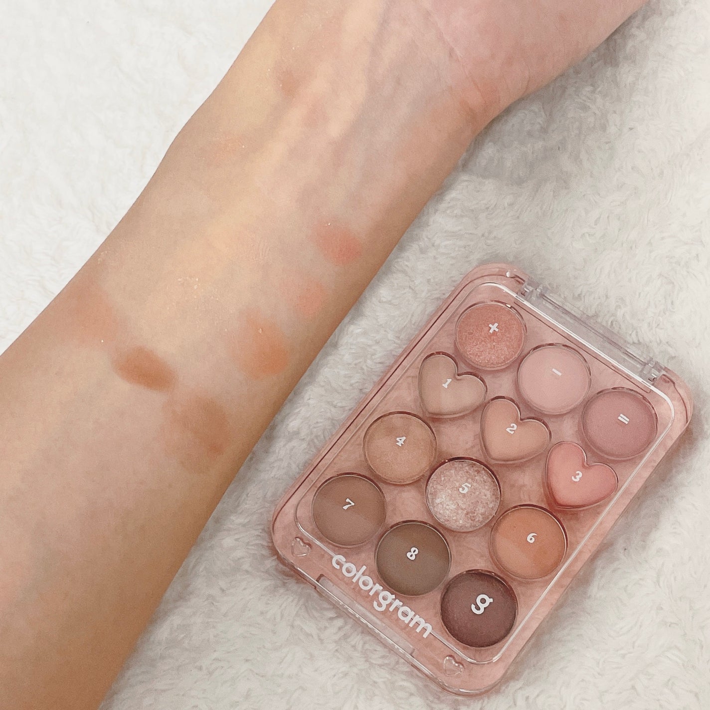 目元チュートリアルアイパレット/Colorgram/アイシャドウパレットを使ったクチコミ(2枚目)