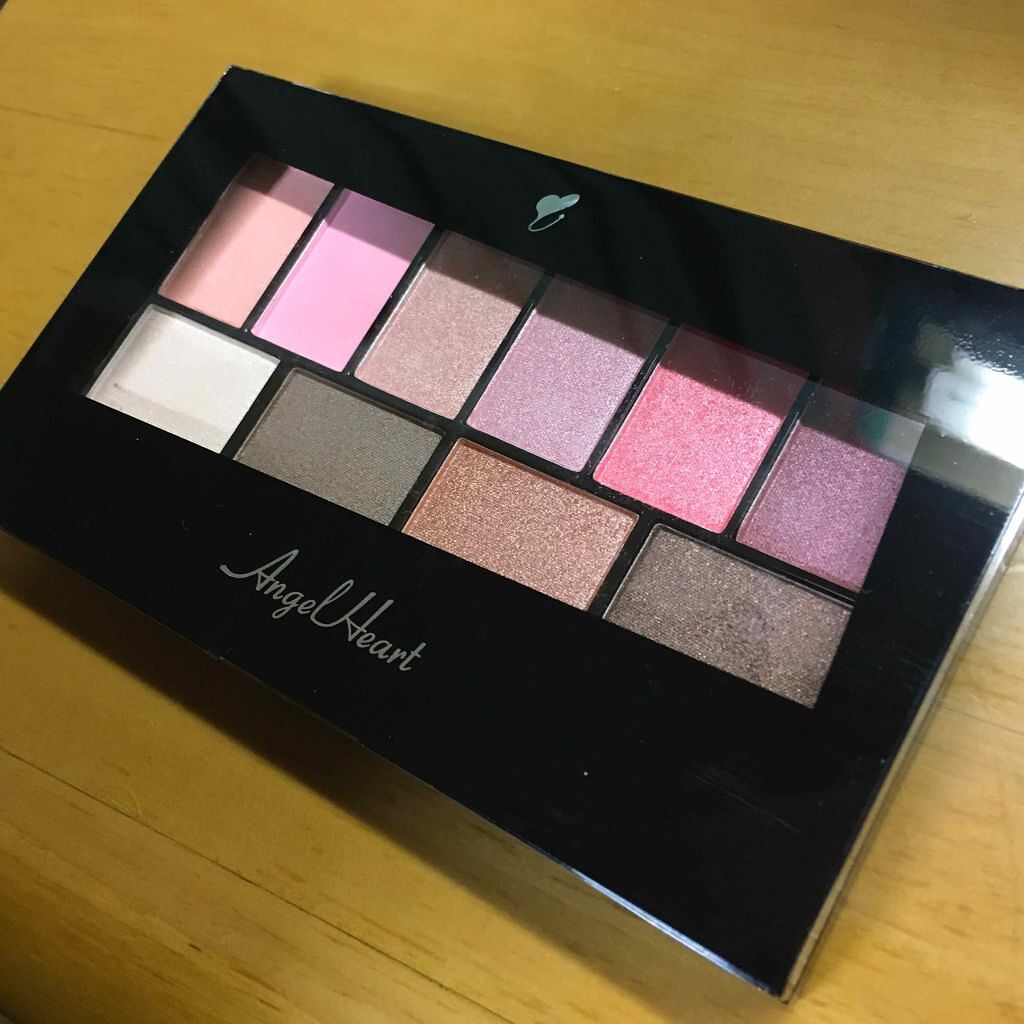 あんころ on LIPS 「エンジェルハート10カラーアイシャドウ02ピンクセレクトピンク..」(1枚目)