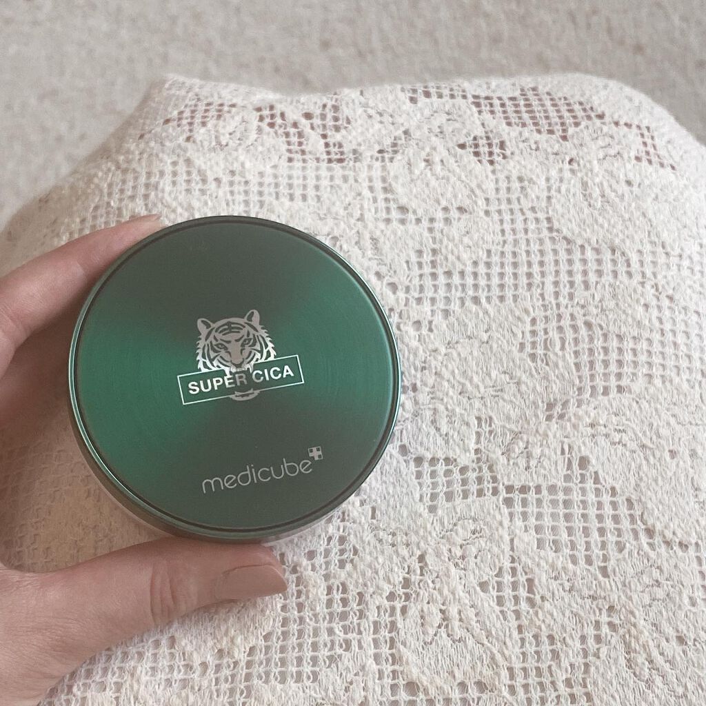 スーパーシカクッション 23号(リフィル)/MEDICUBE/クッションファンデーションを使ったクチコミ（1枚目）