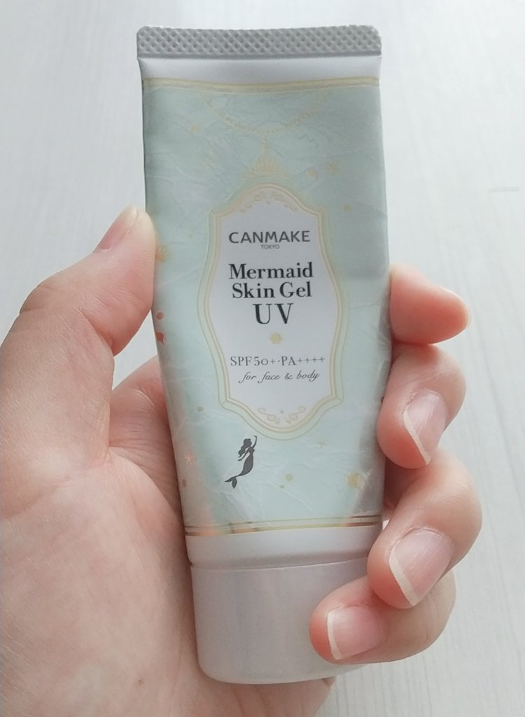 マーメイドスキンジェルUV/キャンメイク/日焼け止めジェルを使ったクチコミ（1枚目）