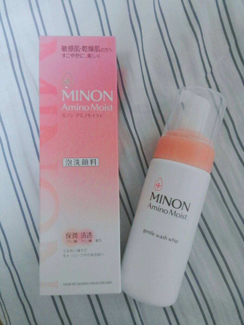 ミノン アミノモイスト ジェントルウォッシュ ホイップ/ミノン/泡洗顔を使ったクチコミ（1枚目）