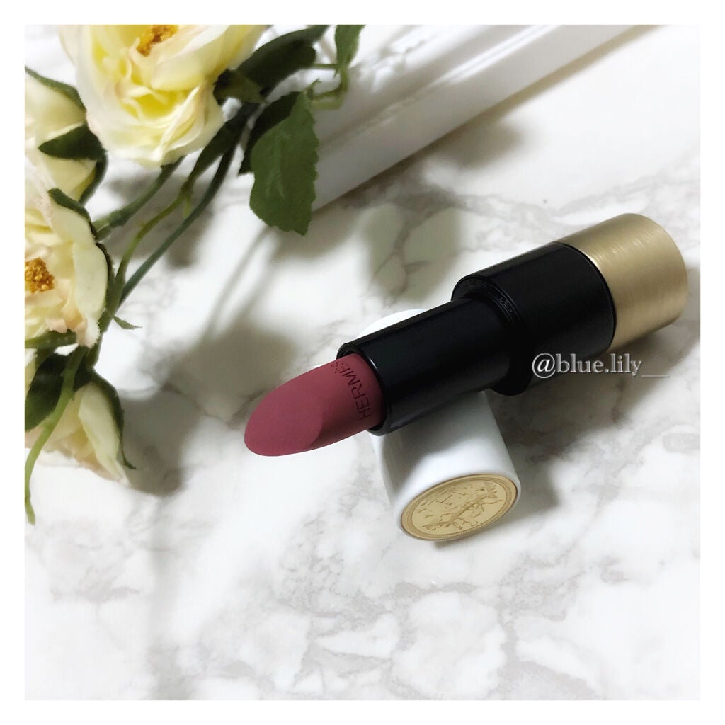 〈ルージュ・エルメス〉 ルージュ ア レーヴル マット/エルメス/口紅を使ったクチコミ(3枚目)