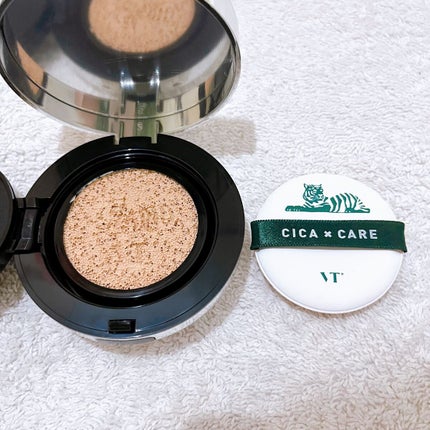 CICA エアリーフィットカバークッション/VT/クッションファンデーションを使ったクチコミ(2枚目)