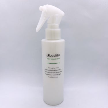 Glosstify ヘアリペアミストのクチコミ「Glosstifyのヘアリペアミストを使用しました😊

インバス・アウトバス・ヘアセットの3w.....」（1枚目）