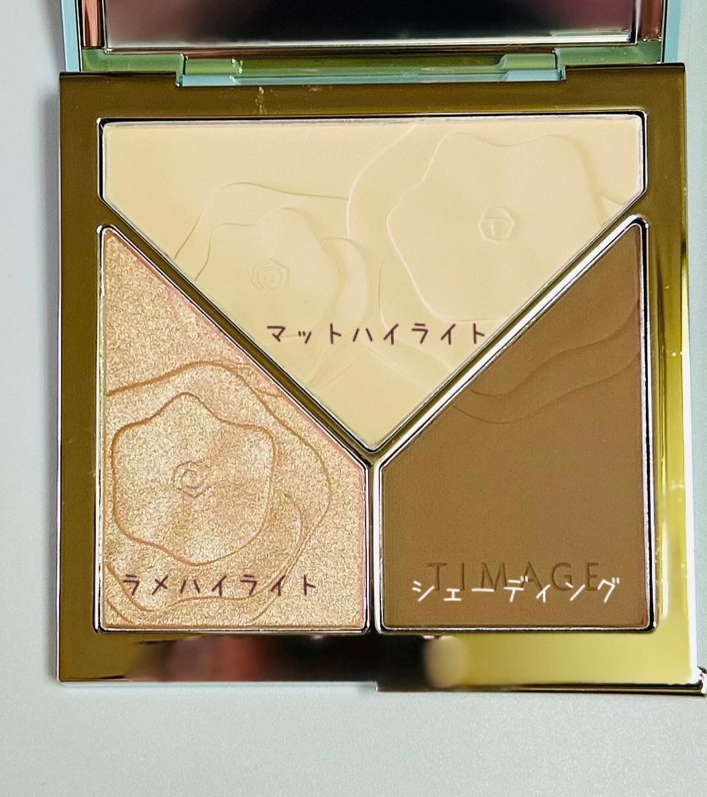 ハイライトシェーディングパレット/TIMAGE/パウダーハイライトを使ったクチコミ（3枚目）