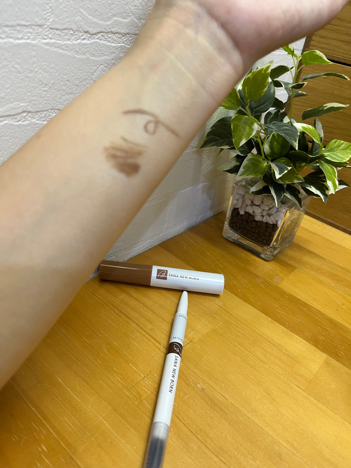 サナ ニューボーン カラーリングブロウマスカラ/サナ ニューボーン/マスカラを使ったクチコミ(3枚目)