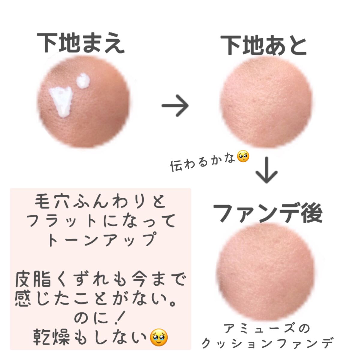 モイストラボフローラ 皮脂くずれ毛穴カバー下地/Moist Labo/化粧下地を使ったクチコミ(3枚目)