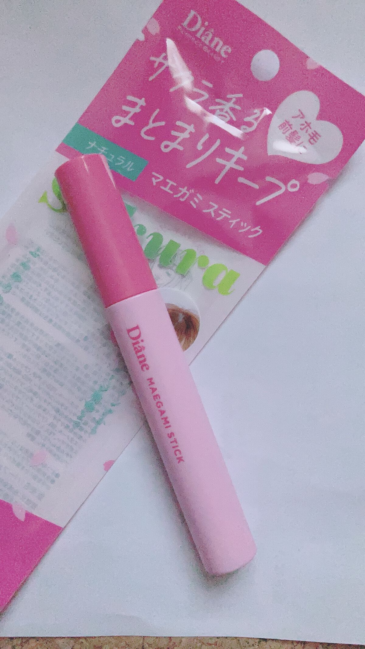 マエガミ スティック ナチュラル チェリーブロッサムの香り/ダイアン/その他スタイリングを使ったクチコミ（1枚目）