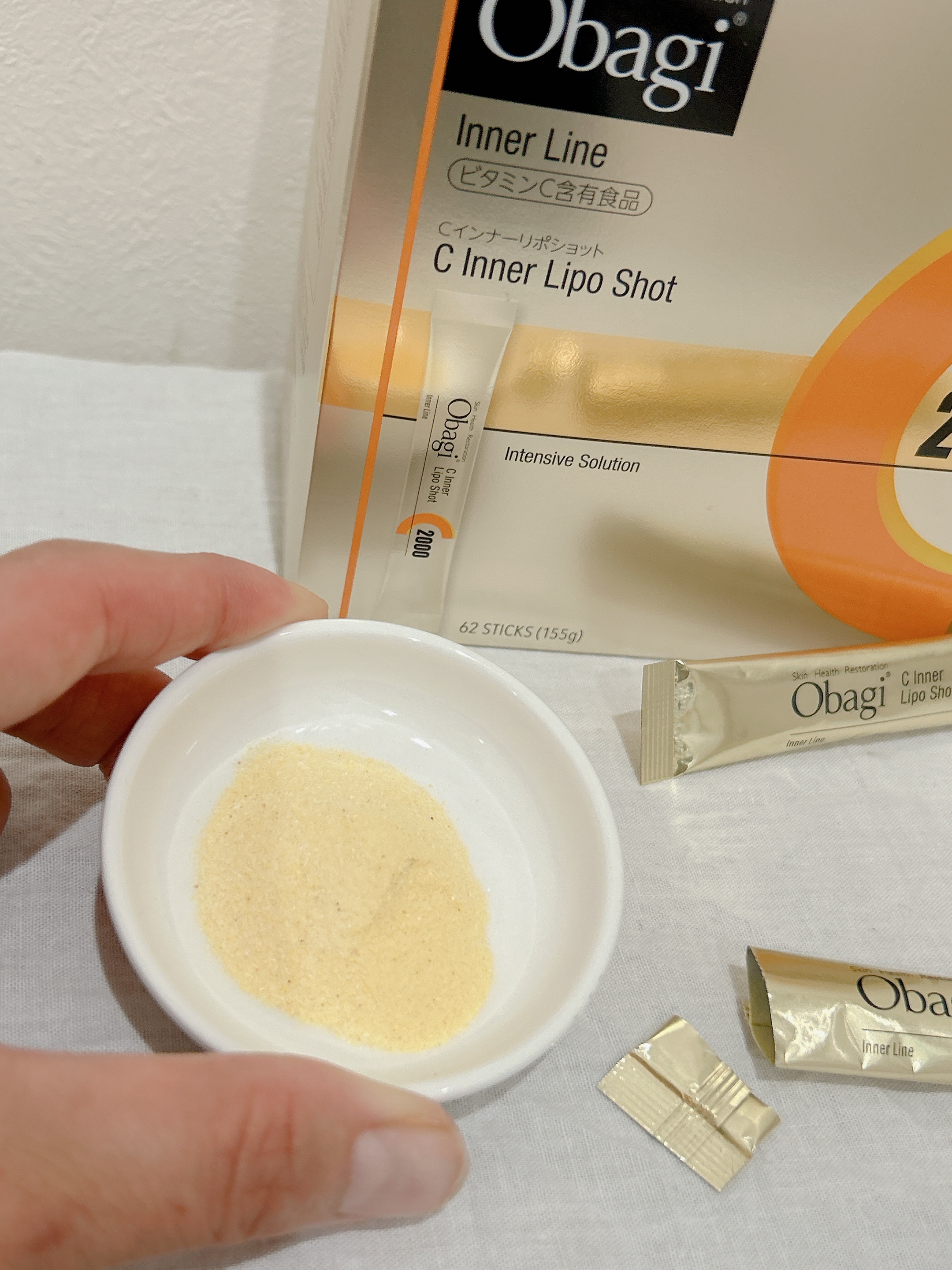 インナーリポショット/オバジ/美容サプリメントを使ったクチコミ（3枚目）