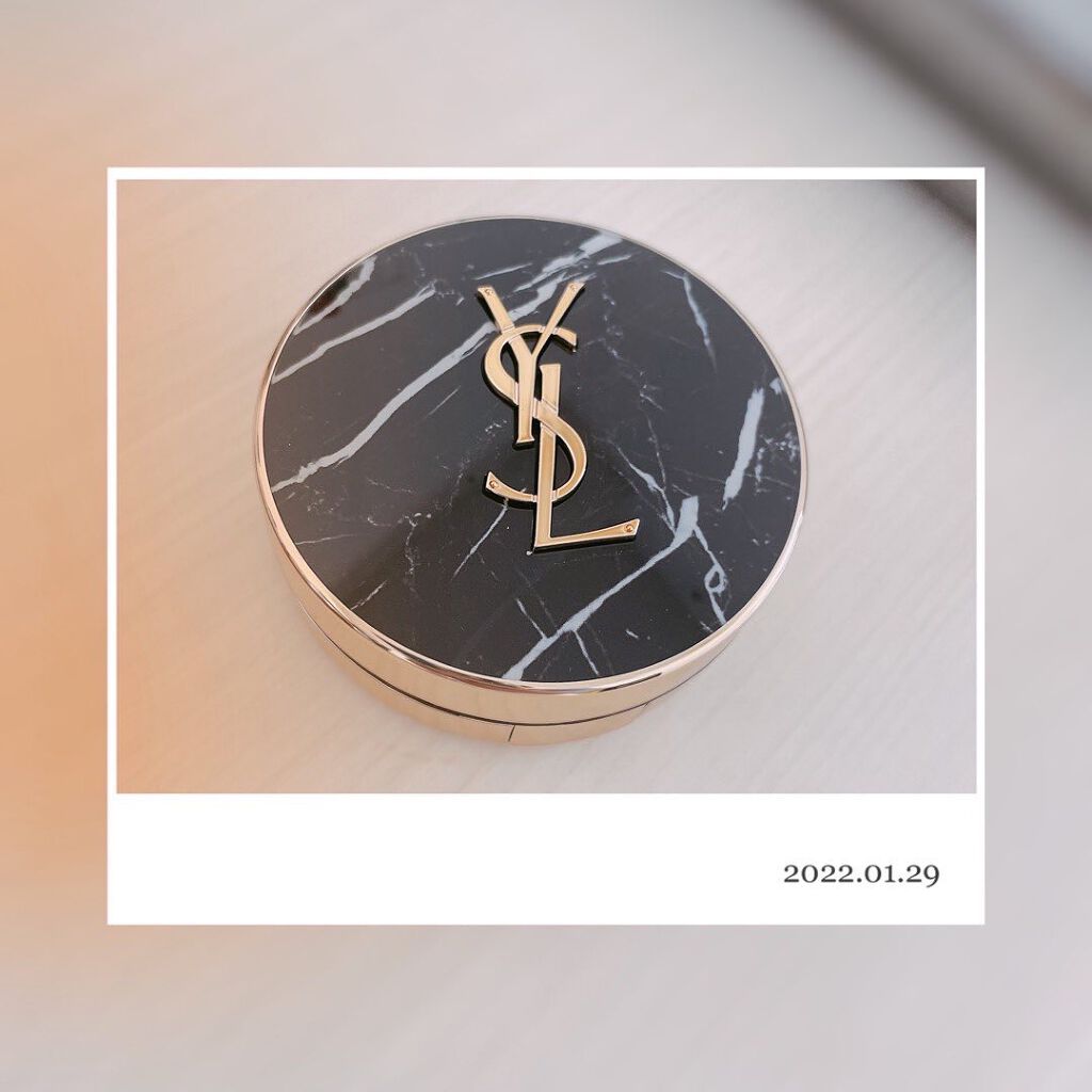 アンクル ド ポー マーブル エッセンス クリームパクト/YVES SAINT LAURENT BEAUTE/クッションファンデーションを使ったクチコミ（1枚目）