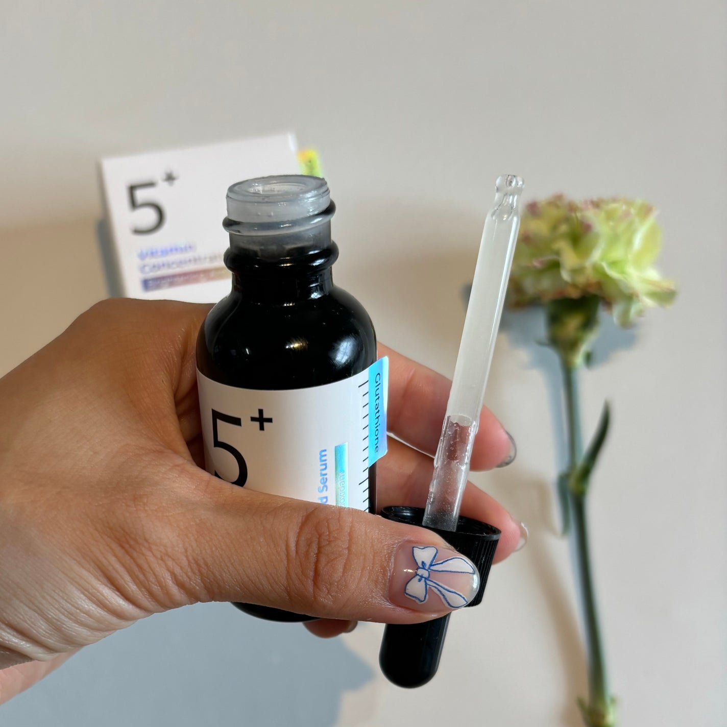 5番 白玉グルタチオンC美容液/numbuzin/美容液を使ったクチコミ(3枚目)