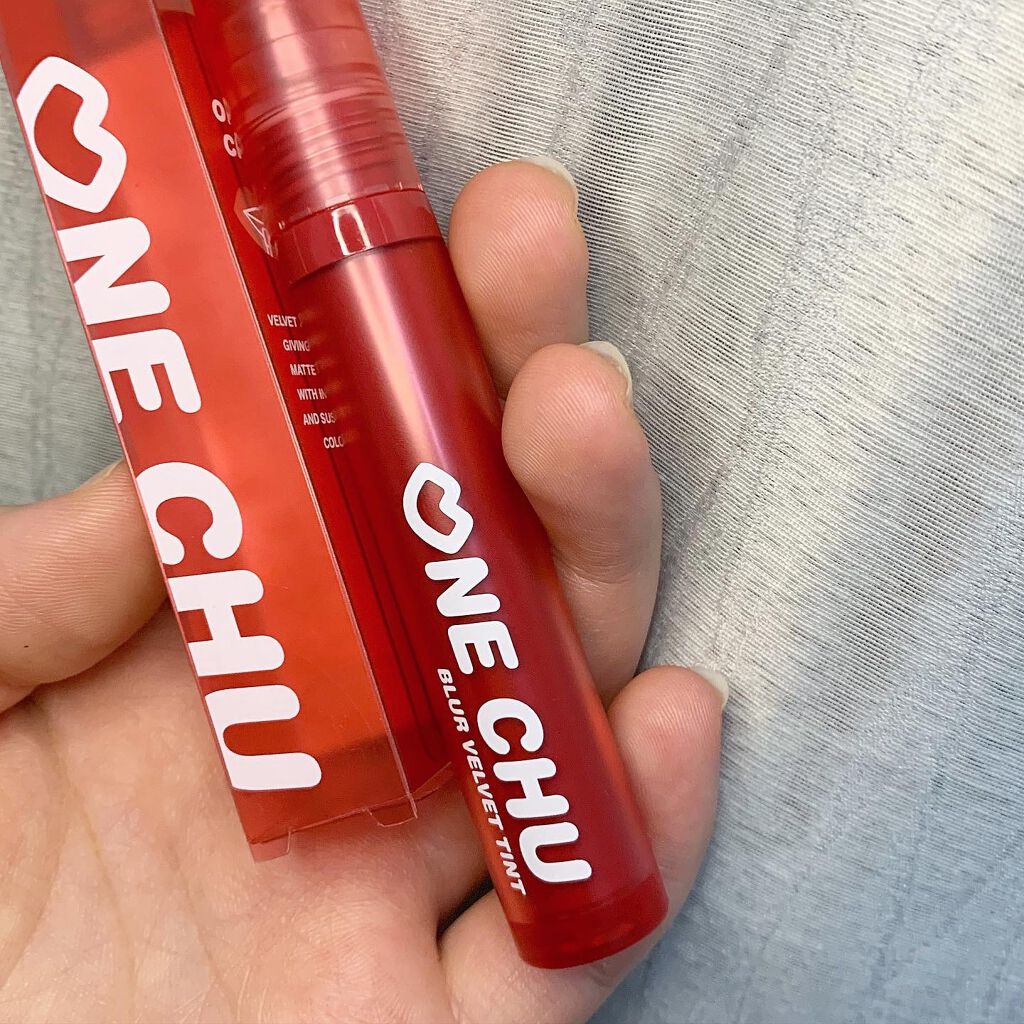 ワンチューブラーベルベットティント/CHICAY CHICO/リップティントを使ったクチコミ（2枚目）