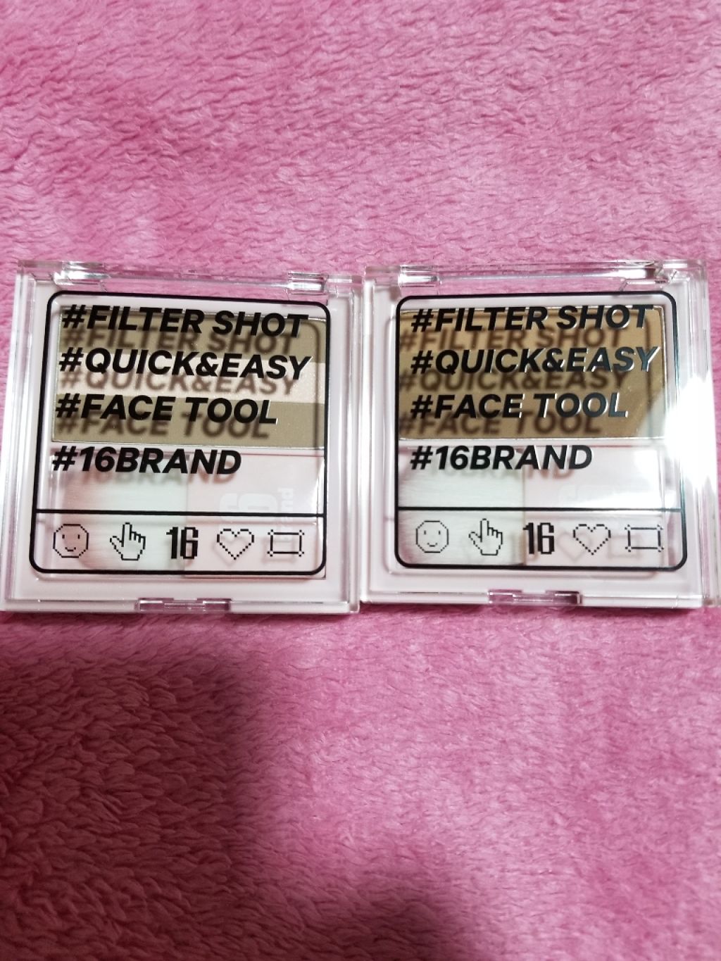 brickitshadow/16BRAND/アイシャドウパレットを使ったクチコミ（3枚目）