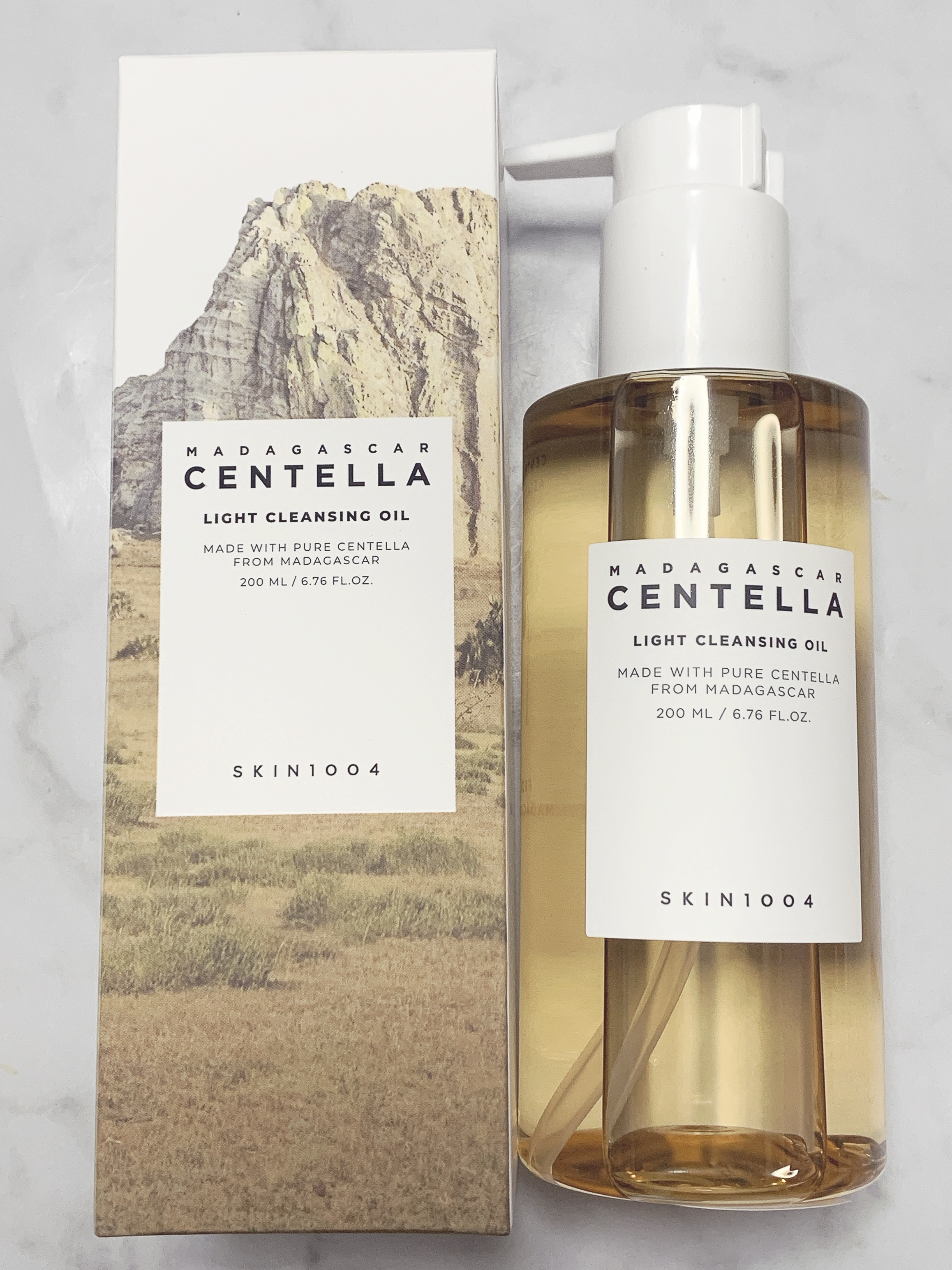 センテラ ライトクレンジングオイル/SKIN1004/オイルクレンジングを使ったクチコミ（1枚目）