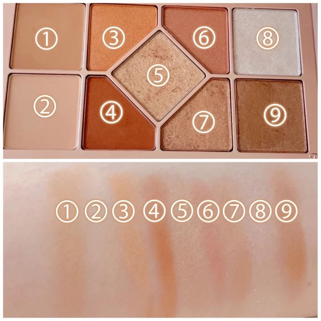 シャインユー アイシャドウパレット/frunflynn/アイシャドウパレットを使ったクチコミ（3枚目）