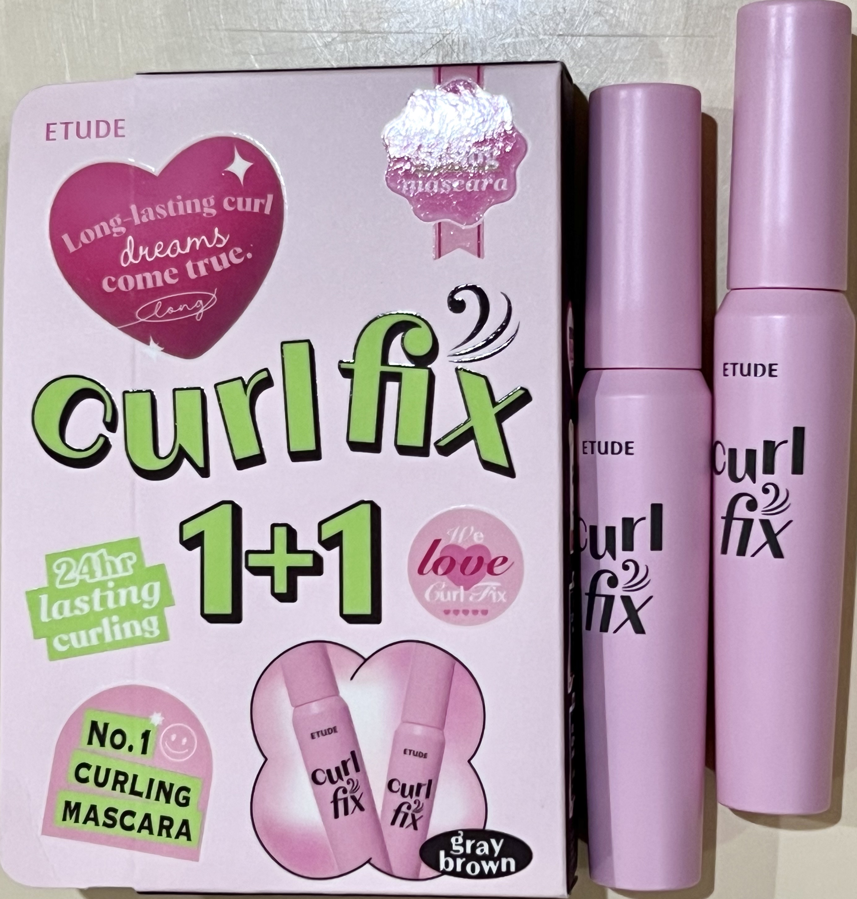 カールフィックスマスカラ/ETUDE/マスカラを使ったクチコミ（1枚目）