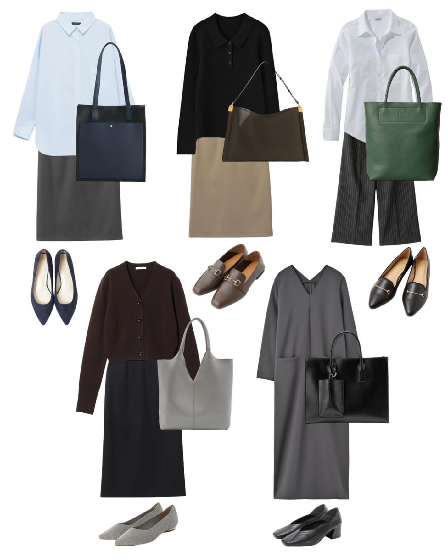 はる/横浜パーソナルカラーアナリスト on LIPS 「.顔タイプ別オフィスカジュアル5日間コーデを提案!クールカジュ..」(3枚目)