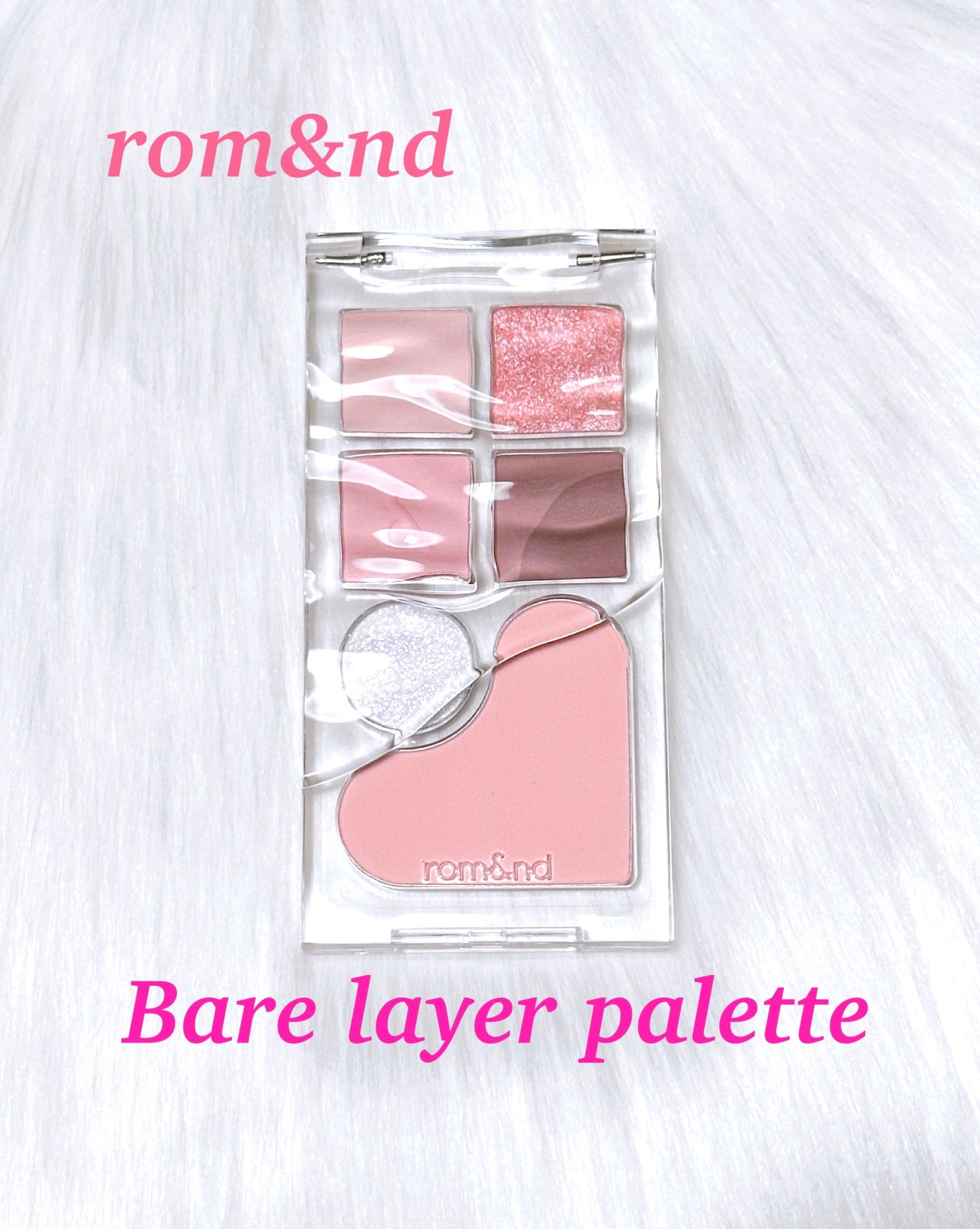 ベアレイヤーパレット/rom&nd/アイシャドウパレットを使ったクチコミ(1枚目)