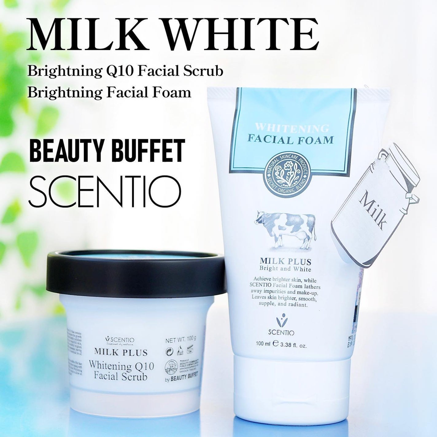 ミルクホワイトQ10フェイシャルスクラブ/Beauty Buffet/スクラブ・ゴマージュを使ったクチコミ(1枚目)