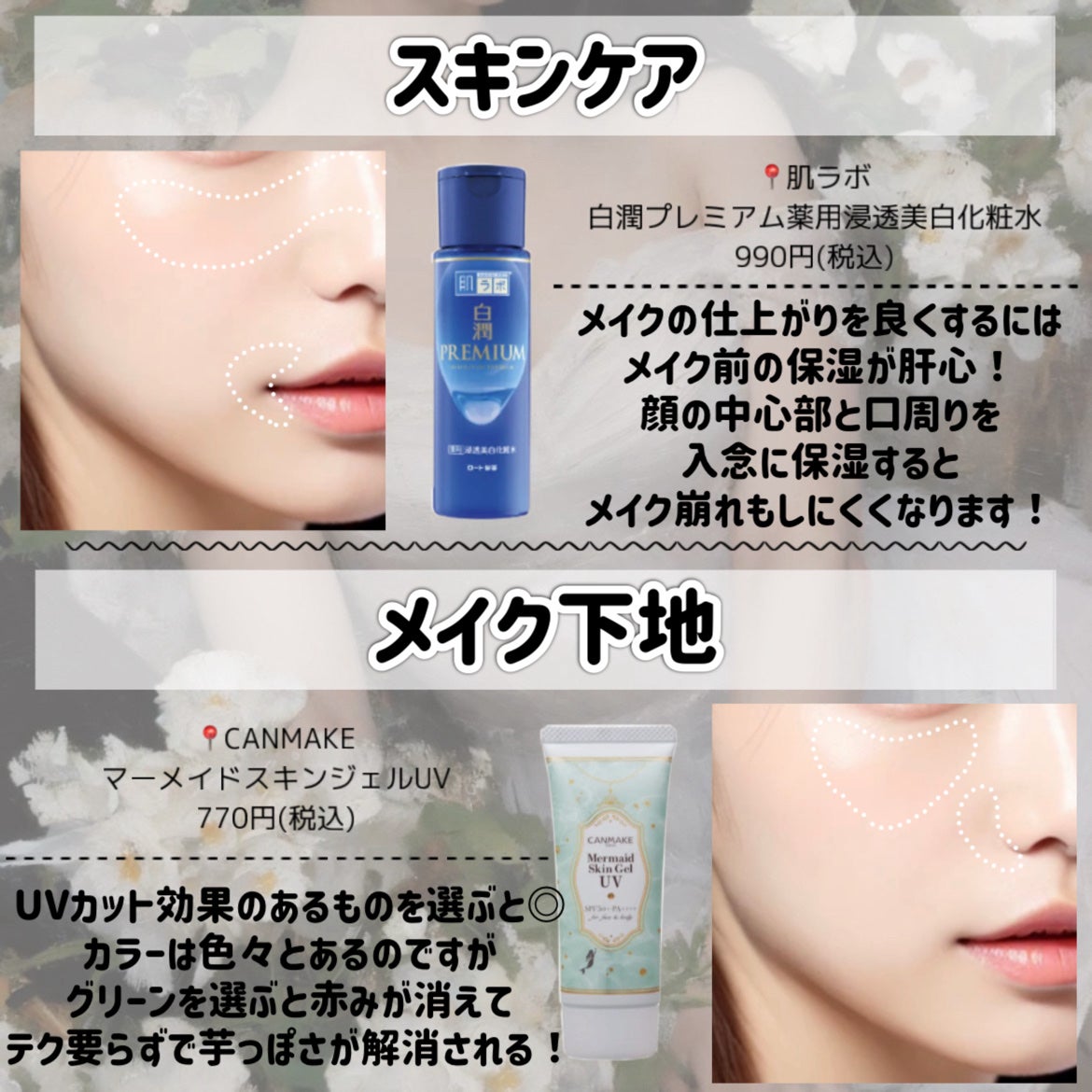 マーメイドスキンジェルUV/キャンメイク/日焼け止めジェルを使ったクチコミ(3枚目)