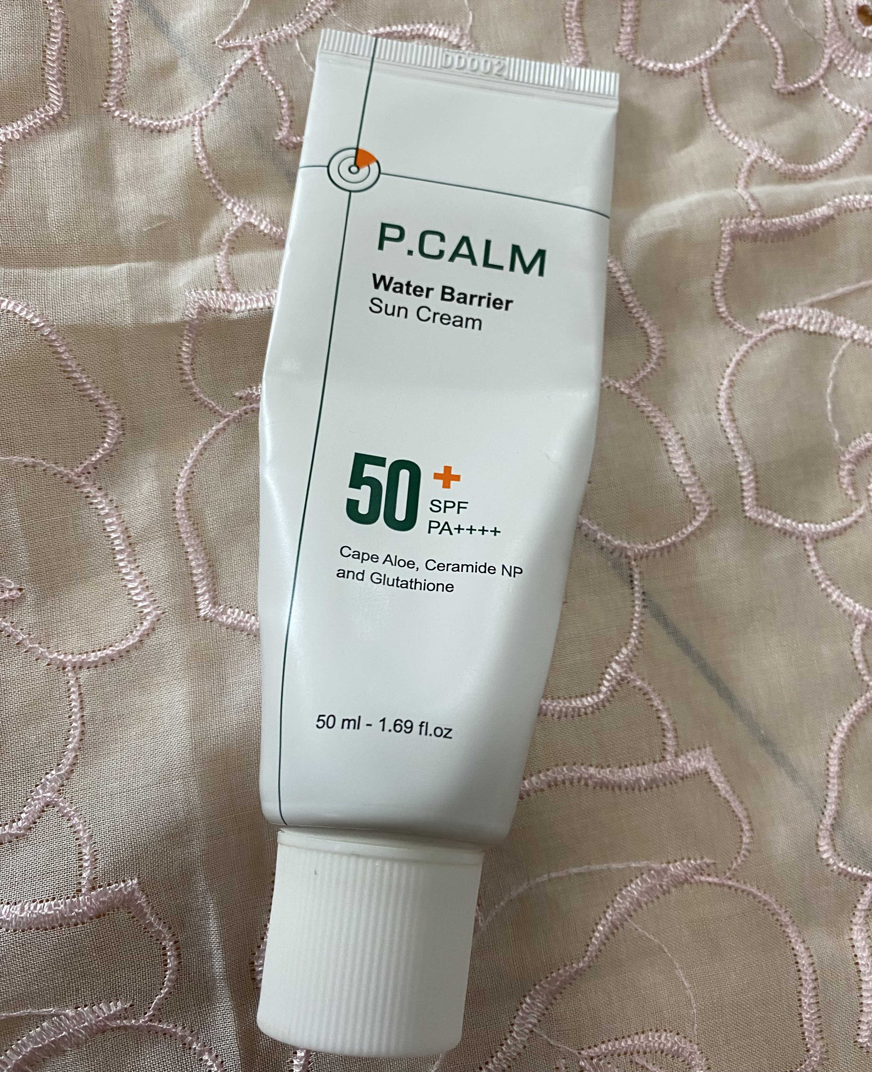 ウォーターバリアサンスクリーン/P.CALM/日焼け止めクリームを使ったクチコミ（1枚目）