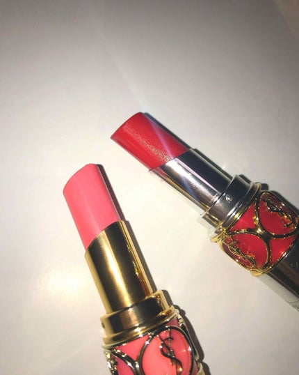 ルージュ ヴォリュプテ シャイン/YVES SAINT LAURENT BEAUTE/口紅を使ったクチコミ(1枚目)