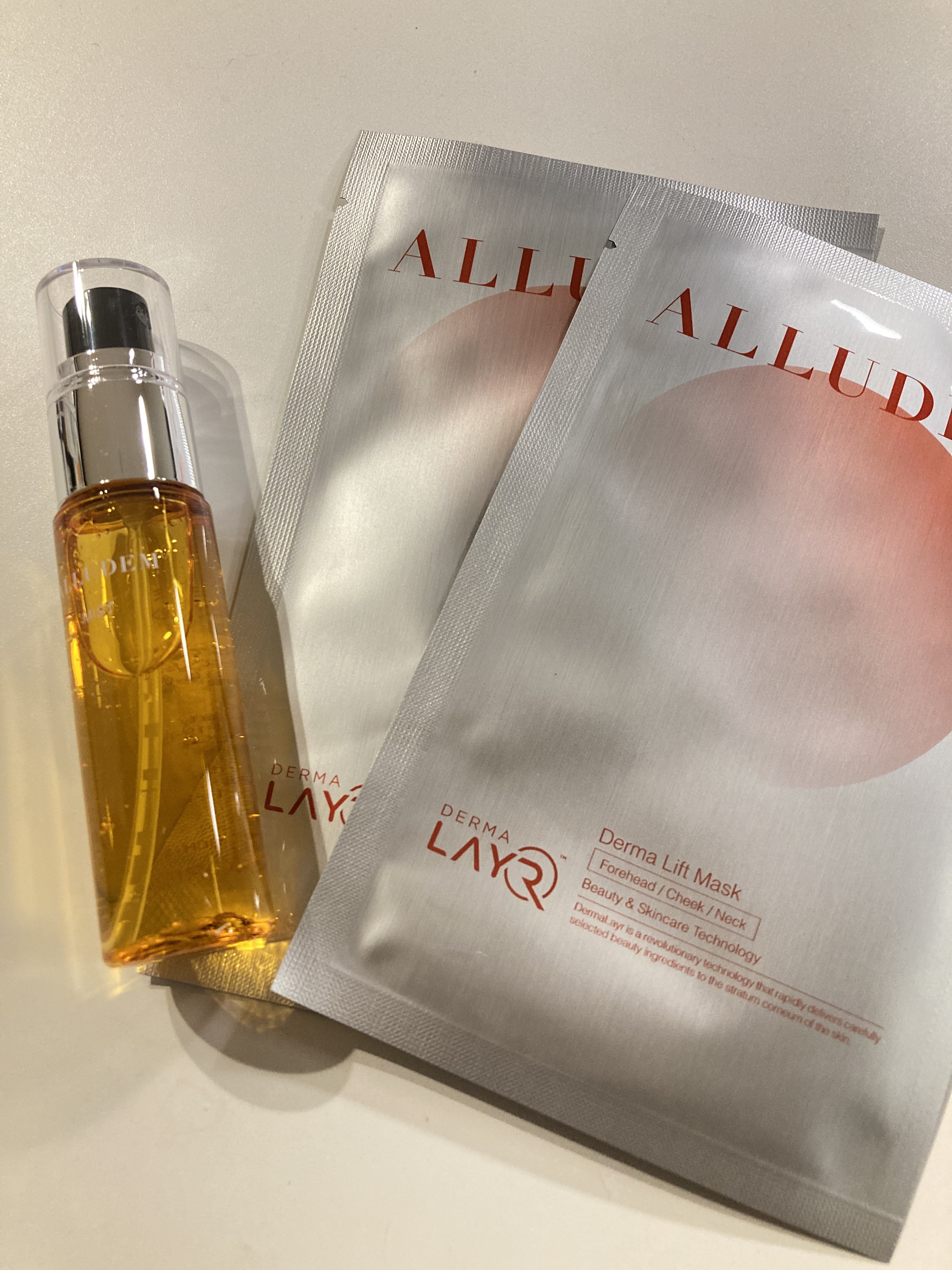 Derma Lift Mask/ALLUDEM/スキンケアキットを使ったクチコミ（2枚目）