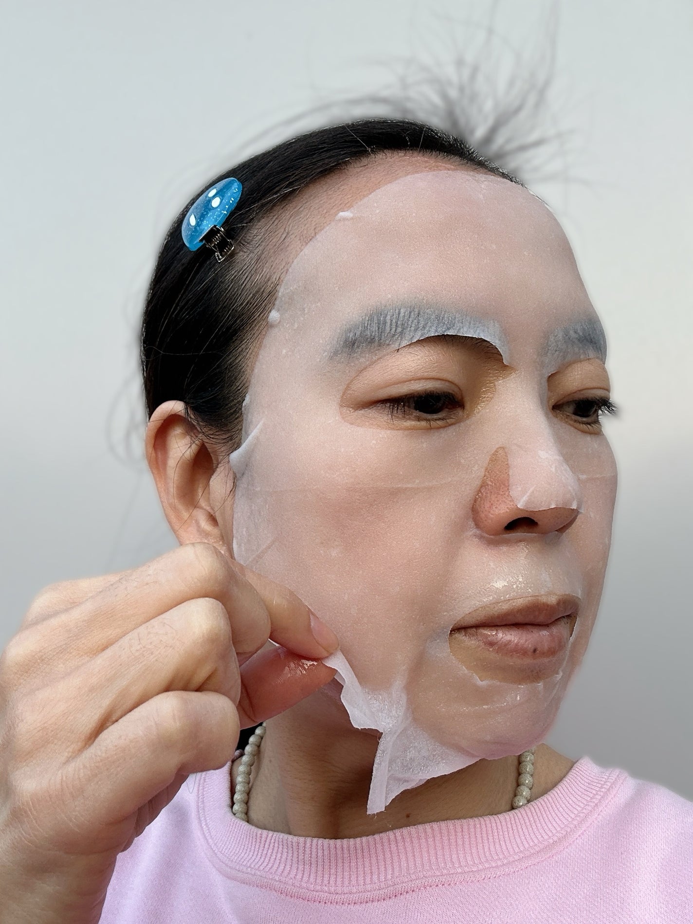 クリスタルモイスチャーマスク/ALFACE+/シートマスク・パックを使ったクチコミ(5枚目)