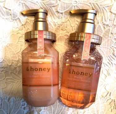 &honey Melty モイストリペア シャンプー1.0／モイストリペア ヘアトリートメント2.0/&honey/シャンプー・コンディショナーを使ったクチコミ（1枚目）