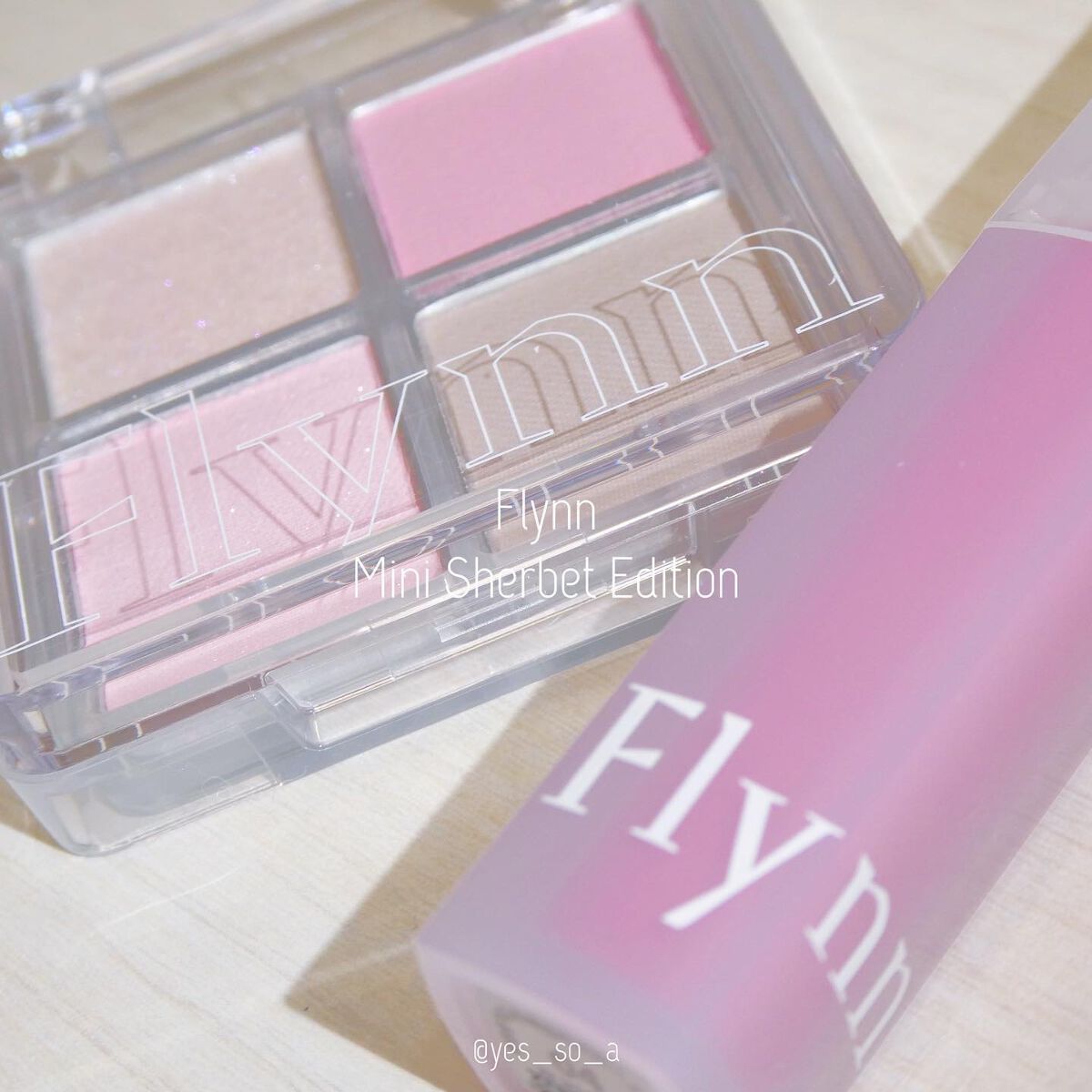 ミニシャーベットエディション/Flynn/メイクアップキットを使ったクチコミ（2枚目）