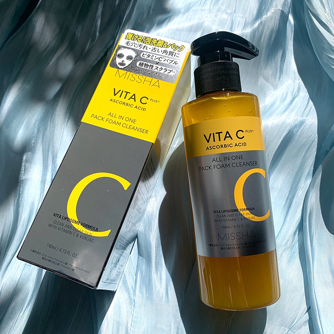ミシャ ビタシープラス 泡マスク洗顔/MISSHA/泡洗顔を使ったクチコミ(1枚目)