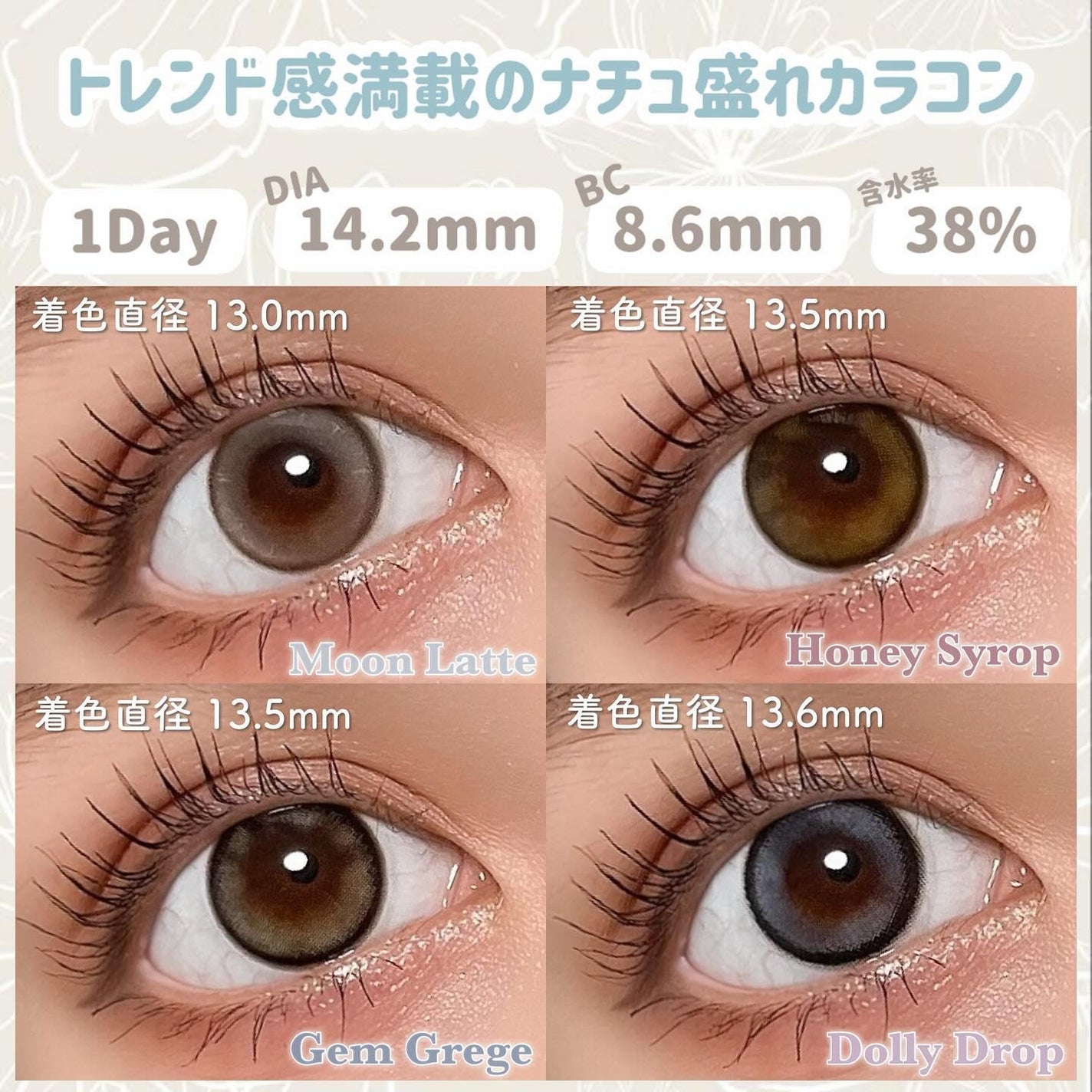 mimi charme 1day/mimi charme/ワンデー(1DAY)カラコンを使ったクチコミ(6枚目)