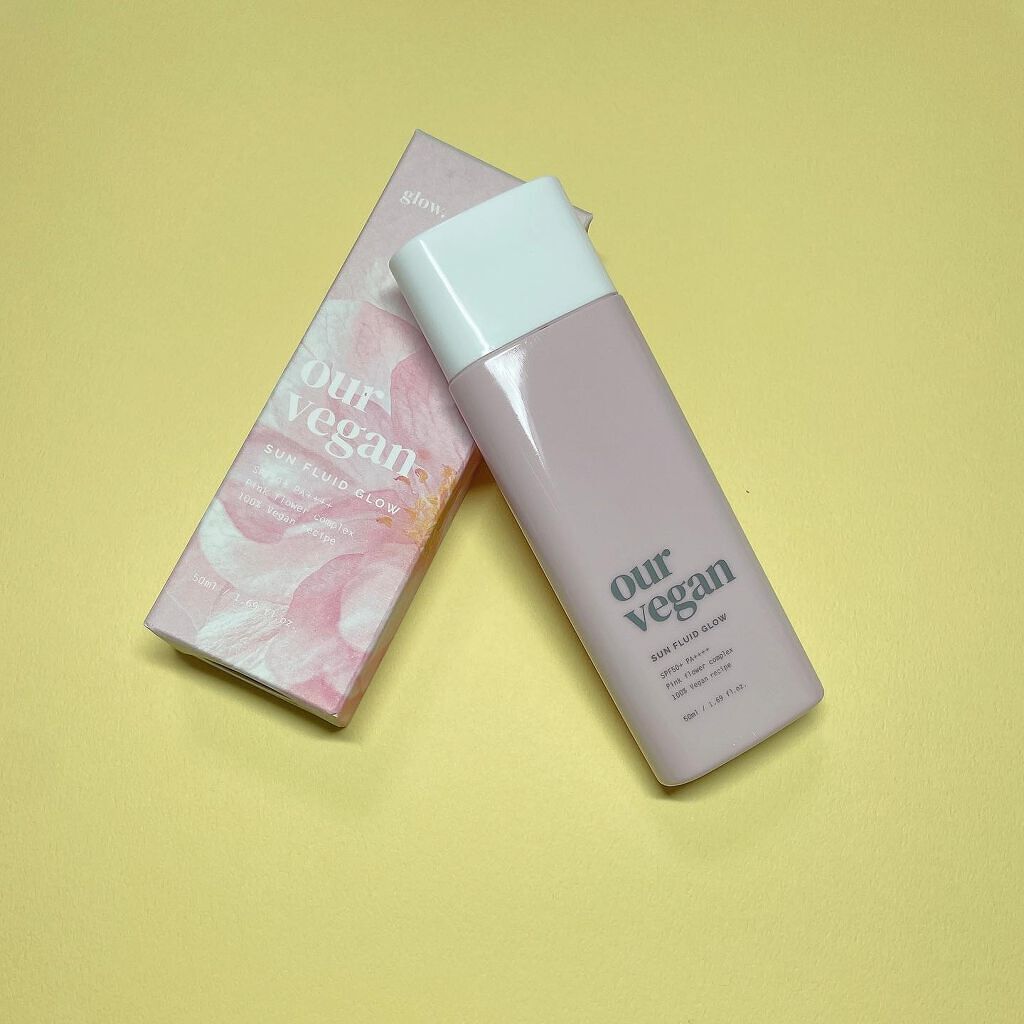 アワーヴィーガン サンプルイド グロー/manyo/化粧下地を使ったクチコミ(1枚目)