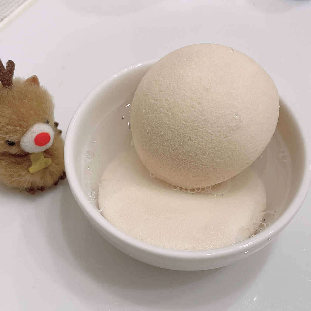 パフ・スポンジ専用洗剤/DAISO/その他化粧小物を使ったクチコミ（3枚目）