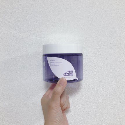 オニオンニューペア クリアパッド/Isntree/トナーパッドを使ったクチコミ(1枚目)