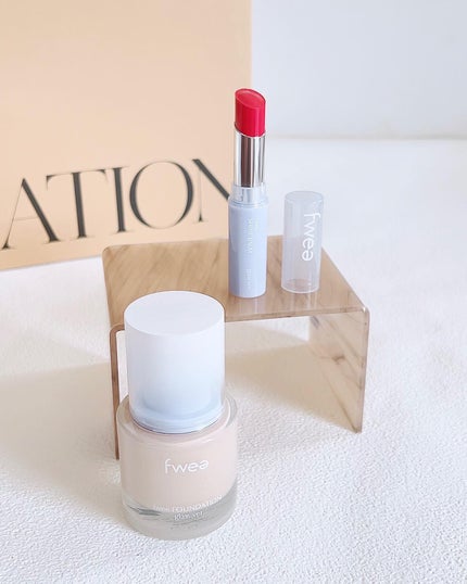 フィーシャインバームガラス/fwee/口紅を使ったクチコミ(1枚目)