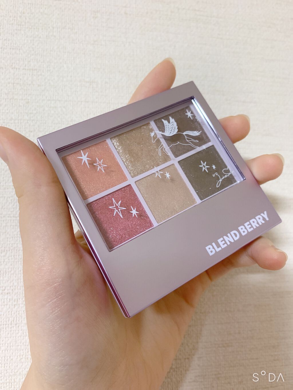 オーラクリエイション/BLEND BERRY/アイシャドウパレットを使ったクチコミ（3枚目）