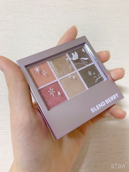 オーラクリエイション/BLEND BERRY/アイシャドウパレットを使ったクチコミ(3枚目)