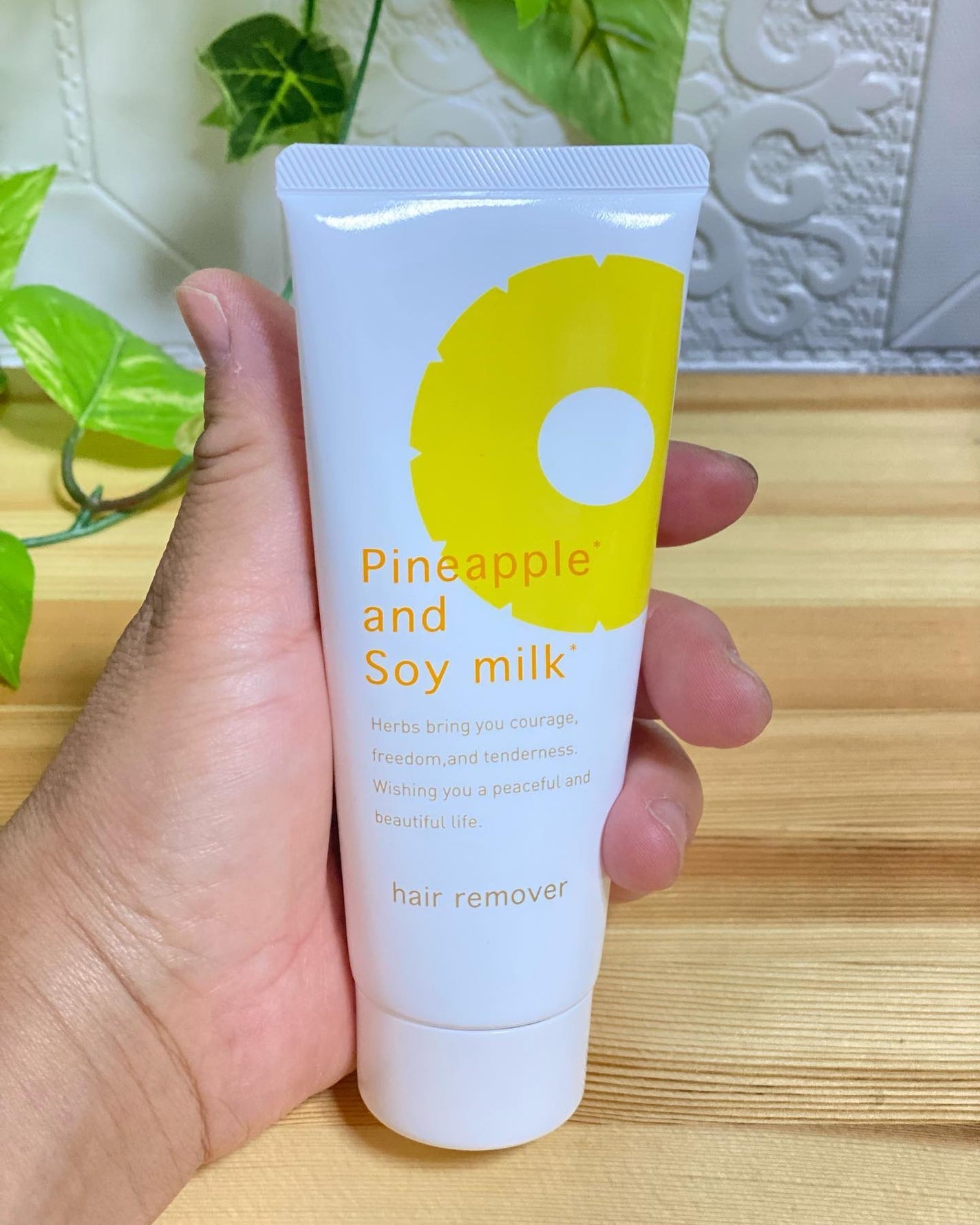 パイナップル豆乳除毛クリーム/鈴木ハーブ研究所/除毛クリームを使ったクチコミ(2枚目)