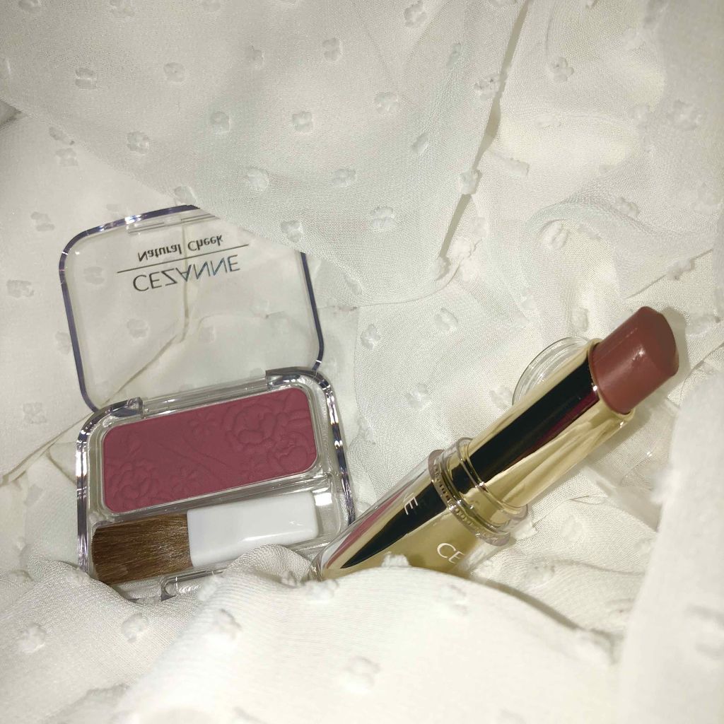 ナチュラル チークN/CEZANNE/パウダーチークを使ったクチコミ(2枚目)