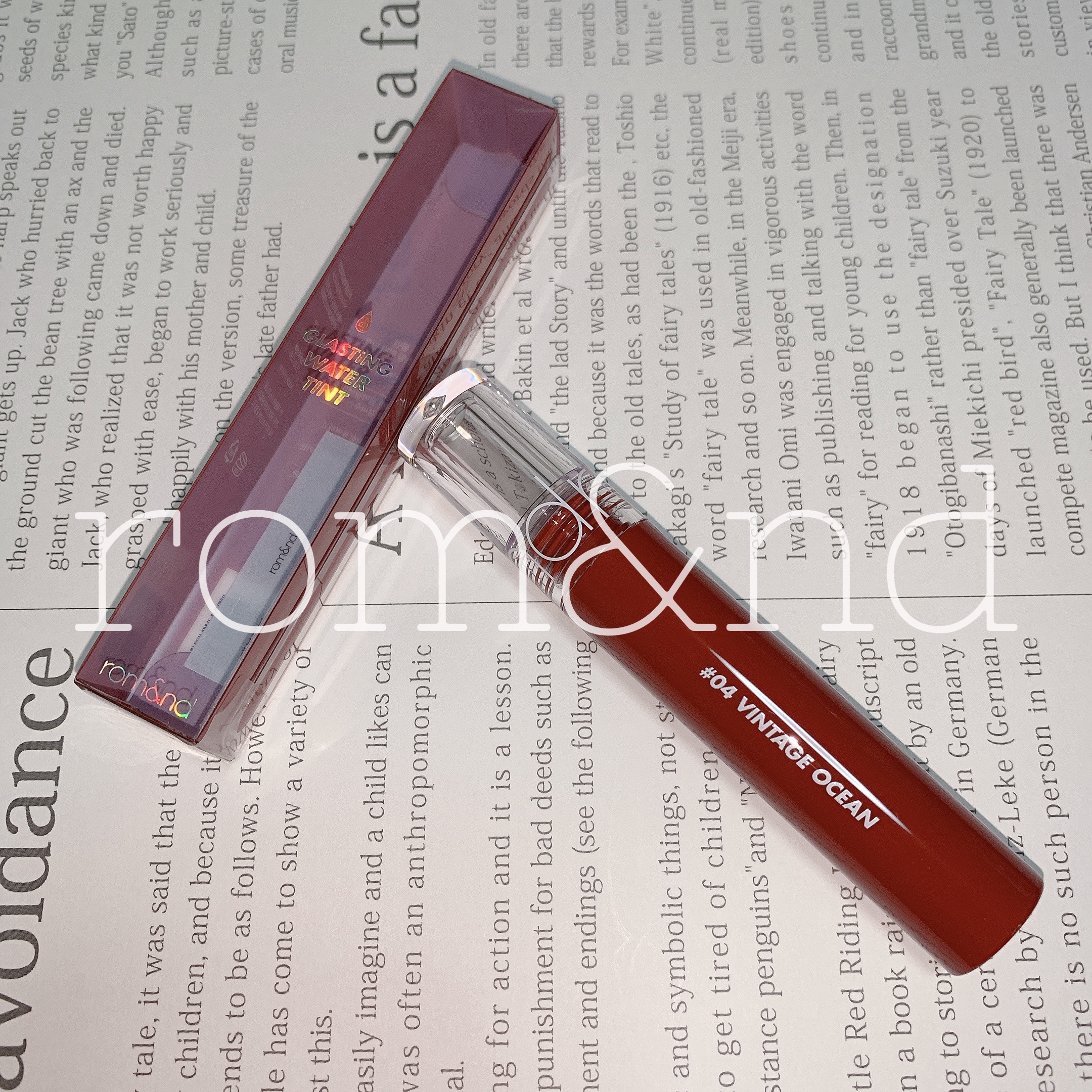 グラスティングウォーターティント/rom&nd/リップティントを使ったクチコミ（1枚目）