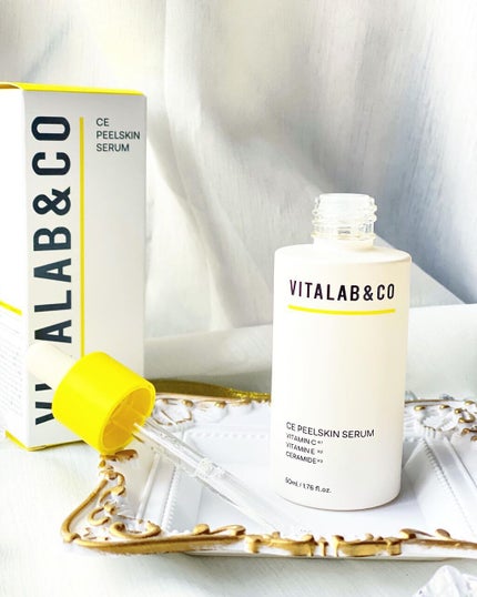 ビタラボ CEピールスキンセラム/VITALAB&CO/美容液を使ったクチコミ(2枚目)